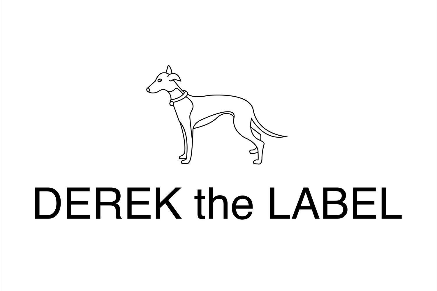 Derek the Label slim logo 2